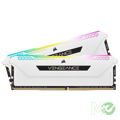 MX00116987 Vengeance RGB Pro SL 32GB DDR4 3200MHz CL16 Dual Channel Kit (2 x 16GB), White 