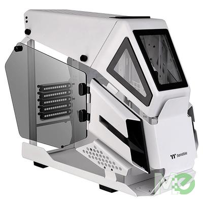 MX00116996 AH T200 Micro Chassis Computer Case w/ Tempered Glass, Snow