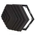 MX00117590 Wave Panels Starter Kit, Black 