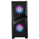 MX00117609 MAG Forge 100R Mid Tower ATX Gaming Case w/ Tempered Glass, Black