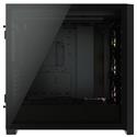 MX00117701 iCUE 5000X RGB Tempered Glass Mid-Tower ATX PC Smart Case, Black