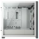 MX00117702 iCUE 5000X RGB Tempered Glass Mid-Tower ATX PC Smart Case, White