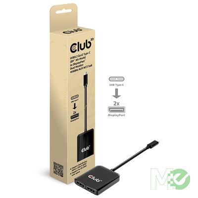 MX00117815 USB 3.2 Gen2 Type-C to DisplayPort Multistream Transport (MST) Hub, M/F 