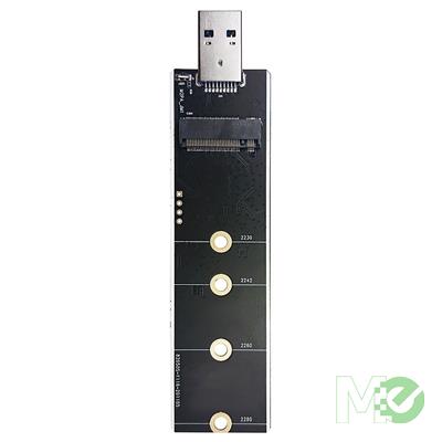 MX00117885 M.2 NVMe SSD to USB 3.2 Gen 2 Type-A Male Adapter