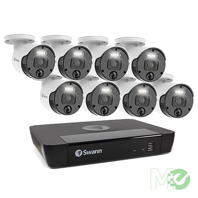 MX00117894 Master Series 8 Cameras 8 Channel 4K HD NVR Security System w/ 2TB Hard Drive 