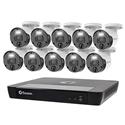 MX00117895 Master Series 10 Cameras 16 Channel 4K HD NVR Security System w/ 2TB Hard Drive 