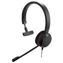 MX00117935 EVOLVE 20 MS Mono Professional Headset w/ Noise-Cancelling Microphone, Black 