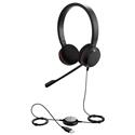 MX00117936 EVOLVE 20 MS Stereo Professional Headset w/ Noise-Cancelling Microphone, Black 