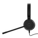 MX00117936 EVOLVE 20 MS Stereo Professional Headset w/ Noise-Cancelling Microphone, Black 