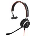 MX00117939 EVOLVE 40 MS Mono Professional Headset w/ Noise-Cancelling Microphone, Black 