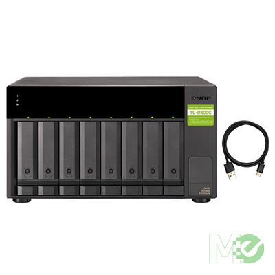 MX00118074 TL-D800C 8-Bay NAS Storage Enclosure