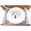 MX00118084 Cat 6 Solid UTP Bulk Ethernet Cable, White, 100m/328ft 