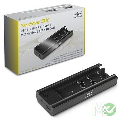 MX00118145 NexStar SX USB 3.2 Gen 2x1 Type-C M.2 NVMe / SATA SSD Dock