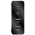 MX00118313 4-Port USB-C Power Charger w/ Power Delivery, 112W 