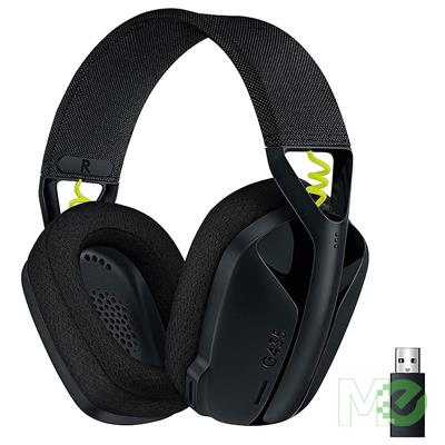 MX00118399 G435 LIGHTSPEED Wireless Gaming Headset w/ Bluetooth, Black 