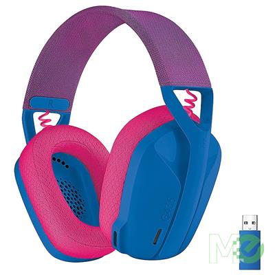 MX00118400 G435 LIGHTSPEED Wireless Gaming Headset w/ Bluetooth, Blue 