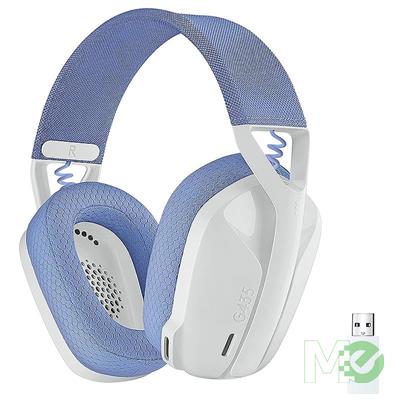MX00118401 G435 LIGHTSPEED Wireless Gaming Headset w/ Bluetooth, White