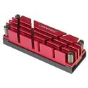 MX00118433 ICEBERQ M.2 NVMe / SSD Heat Sink w/ Thermal Pad, Red