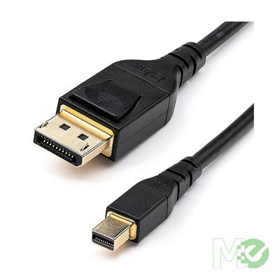 MX00118466 Mini DisplayPort to DisplayPort 1.4 Cable, M/M, 1m/3.3ft