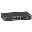 MX00118531 GS305P 5-Port Gigabit Ethernet SOHO Unmanaged Switch w/ 4-Ports PoE+