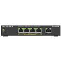 MX00118531 GS305P 5-Port Gigabit Ethernet SOHO Unmanaged Switch w/ 4-Ports PoE+