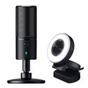MX00118827 Streaming Bundle w/ Seiren X USB Digital Condenser Microphone and Kiyo Professional Streaming Web Cam