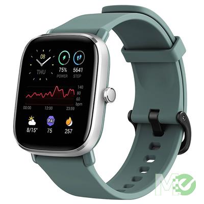 MX00118931 GTS 2 Mini, 1.55in AMOLED Touch, 5 ATM, 14-Day Battery, Blood, Heartrate & Sleep Monitor, Fitness Tracker Smart Watch, Green