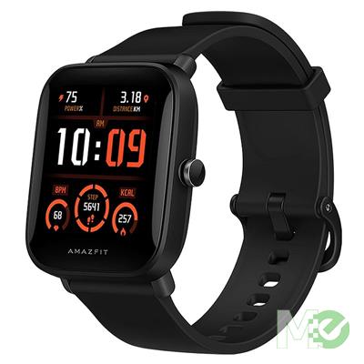 MX00118932 Bip U Pro, 1.43in HD Touch, 5 ATM, 9-Day Battery, Blood, Heartrate & Sleep Monitor, Fitness Tracker Smart Watch, Black 