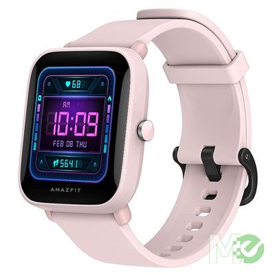 MX00118934 Bip U Pro, 1.43in HD Touch, 5 ATM, 9-Day Battery, Blood, Heartrate & Sleep Monitor, Fitness Tracker Smart Watch, Pink