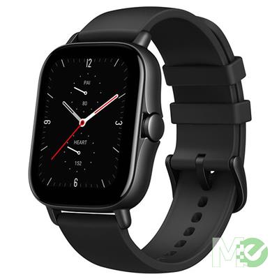 MX00118935 GTS 2e, 1.65in AMOLED Touch, 5 ATM, 24-Day Battery, Blood, Heartrate & Sleep Monitor, Fitness Tracker Smart Watch, Black