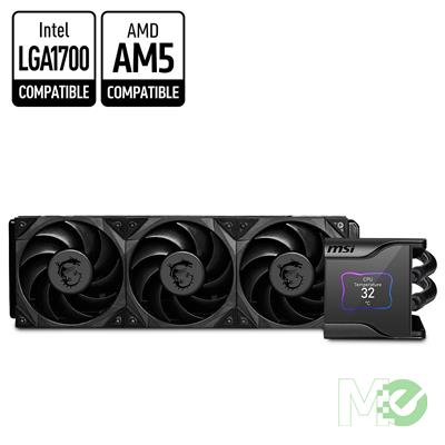MX00118966 MEG CORELIQUID S360 AIO Liquid CPU Cooler w/ Triple 120mm Fans 
