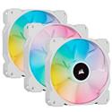 MX00119079 iCUE SP120 RGB ELITE Performance 120mm PWM Cooling Fan w/ Lighting Node CORE, White, 3-Pack