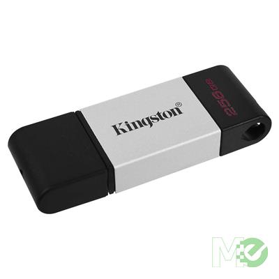 MX00119670 DataTraveler 80 USB 3.2 Type-C Flash Drive, 256GB 