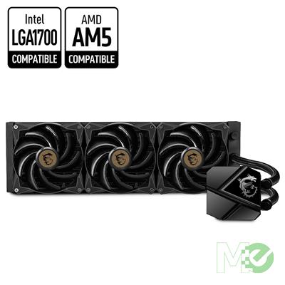 MX00119877 MAG CORELIQUID P360 Liquid CPU Cooler w/ Triple 120mm Fans, Black
