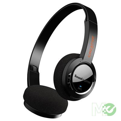 MX00119974 Sound Blaster Jam V2 On-Ear Bluetooth  Headphones, Black 