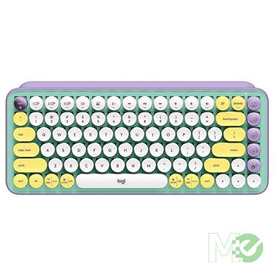 MX00120019 POP Keys Wireless Bluetooth Mechanical Keyboard w/ Customizable Emoji Keys, Daydream Mint