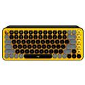 MX00120020 POP Keys Wireless Bluetooth Mechanical Keyboard w/ Customizable Emoji Keys, Blast Yellow