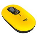 MX00120024 POP Mouse Wireless Optical Mouse w/ Bluetooth, Blast Yellow