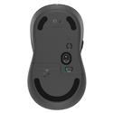 MX00120027 Signature M650 L Wireless Mouse w/ Bluetooth, Large, Graphite Black