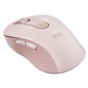 MX00120029 Signature M650 M Wireless Mouse w/ Bluetooth, Medium, Rose