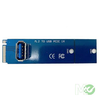 MX00120145 NGFF M.2 to USB 3.0 PCI-E 16x Slot Adapter Card