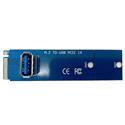 MX00120145 NGFF M.2 to USB 3.0 PCI-E 16x Slot Adapter Card