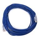 MX00120204 Cat 6a Ultra Slim Ethernet Patch Cable, Blue, 50ft