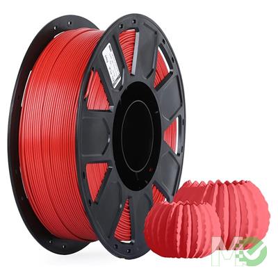 MX00120449 CR-PLA 3D Printer PLA Filament, 1.75mm, 1kg Spool, Red