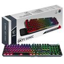 MX00120469 GK71 SONIC RGB Gaming Keyboard w/ MSI SONIC RED Switches