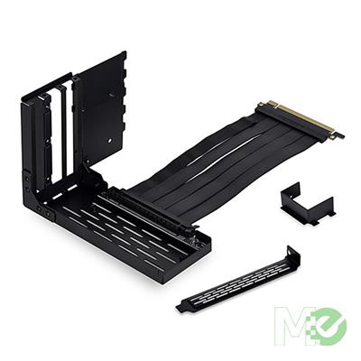 MX00120647 O11D EVO Vertical GPU Mounting Bracket Kit w/ PCIe 4.0 Riser Cable - Black