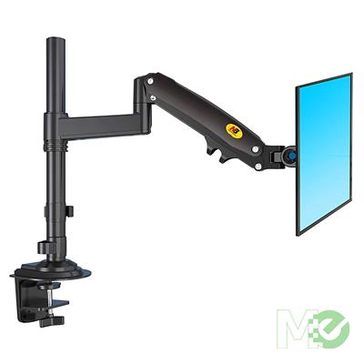 North Bayou H100-B Stand for Single Monitors up to 35 inches w/ Pan, Tilt &  Height Adjustments, Black - Monitor Mounts & Stands - Memory Express Inc.