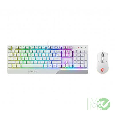 MX00120702 Vigor GK30 Combo w/ Vigor GK30 Gaming Keyboard & Clutch GM11 Gaming Mouse, White