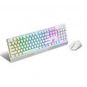 MX00120702 Vigor GK30 Combo w/ Vigor GK30 Gaming Keyboard & Clutch GM11 Gaming Mouse, White