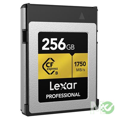 Lexar Professional CFexpress Type B GOLD Series Memory Card, 256GB